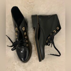 Stylish Black “ OFFICE GIRL” Ankle Boots